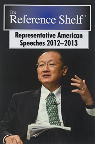 Reference Shelf: Representative American Speeches, 2012-2013: 0 (The Reference Shelf, 85-6)