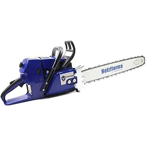 Farmertec Holzfforma Blue Thunder G660 Gasoline Chain Saw Chainsaw 92CC with 3/8" .063" 25 Inch Guide Bar and 25 Inch 3/8" .063" 84DL Saw Chain with the normal handle bar Cover
