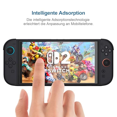 NEW'C Schutzfolie für Nintendo Switch 2 für Panzerglas – Ansicht 4