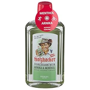Holzhacker Franzbranntwein Arnika und Menthol 500 ml