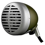 Shure 520DX Green Bullet Dynamic Harmonica Microphone