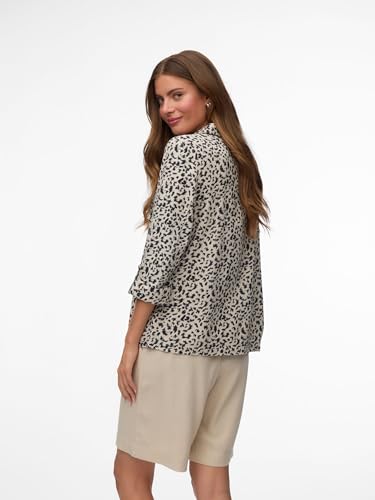 Blazer Ample 3/4 VERO MODA avec sa doublure argentée chic