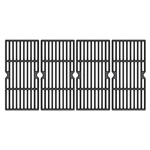 Image of SafBbcue DGN576DNC-D Grill Parts for Dyna-Glo DGN486DNC DGN486SNC DGE486BNP Grill Grates for Char-Griller 2190 Grills, for Master Forge 403-01006-00 3218LT Brinkmann 810-9590-S Cast Iron Grate, 4 Pcs