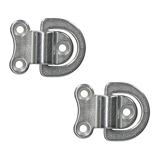 Anneau pliable inox 316 pour pont de voilier et van aménagé