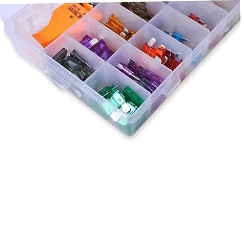 Kit de fusibles para auto surtidos de 169 piezas con tester plástico de 32V miniatura 2