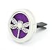 JOYMIAO Car Fragrance Diffuser Vent Clip Car Air Freshener Perfume Aromatherapy Essential Oil Diffuser Stainless Steel Locket Dragonfly