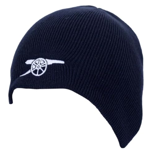 Bonnet Arsenal FC Navy Cannon idéal pour les matchs en hiver au stade