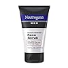 Neutrogena Men Exfoliating Razor Defense Daily Shave Face Scrub, Conditioning Facial Cleanser for Smoother Skin & Less Razor Irritation, Dye-Free, 4.2 fl. oz (Pack of 3)