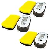 3Pcs Air Filter for Mikasa Multiquip MTX50 MTX60 MTX70 MTX80 MTX90 Tamper Rammer Replacement