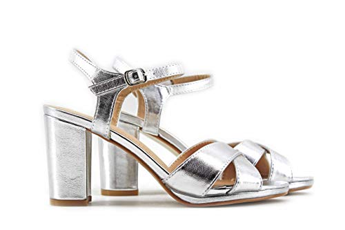 Modelisa - Sandali con tacco largo da donna