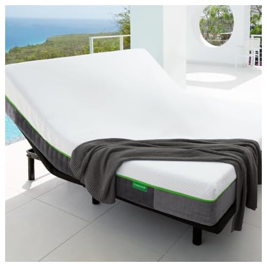 Cariloha Luxury Bamboo Mattress - Advanced Side-Wedge Support Signature Bamboo Comfort Foam - Luxury Memory Foam - Flex Flow Dual Density Base Foam - 100-Night Trial (King)