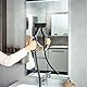 POLTI 8012628 Vaporetto Smart 100 T Dampfreinigungsgerät mit 4 Bar, tötet und beseitigt 99,99 Prozent Viren, Keime und Bakterien, Weiss/Türkis Metallic, Wassertankkapazität 2 l, Dampfmenge 110 g/Min