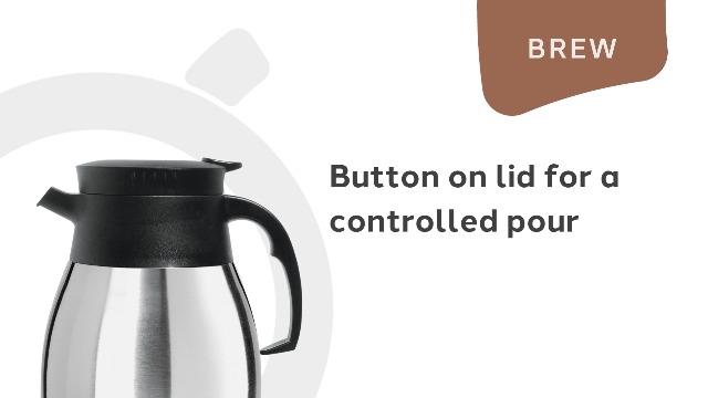 Amazon.com: OGGI Coronado 68oz Stainless Steel Thermal Coffee