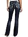 Silver Jeans Co. Women's Suki Mid Rise Curvy Fit Bootcut Jeans, Indigo, 30W x 34L