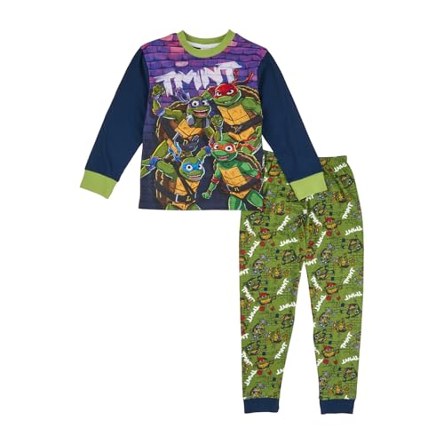 TEENAGE MUTANT NINJA Turtles Boys Pyjamas PJs TMNT Loungewear for Kids Cotton Pjs for boys Ninja Turtles Gifts 4-5 Years Purple