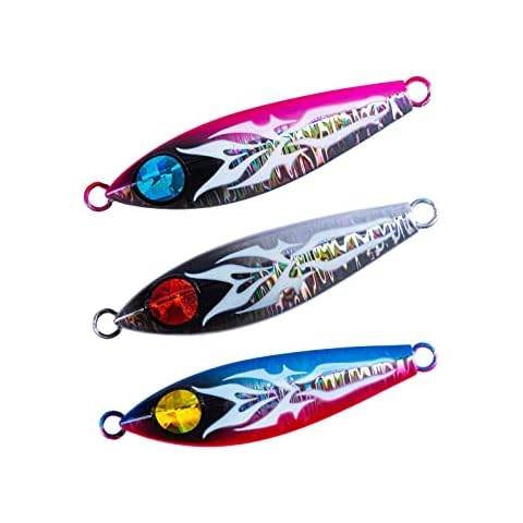 Goture Saltwater Fishing Jigs with Luminous Effect Cover