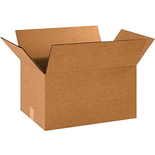 Image of BOX USA BHD181210DW Double Wall Boxes, 18 inchL x 12 inchW x 10 inchH, Kraft (Pack of 15)