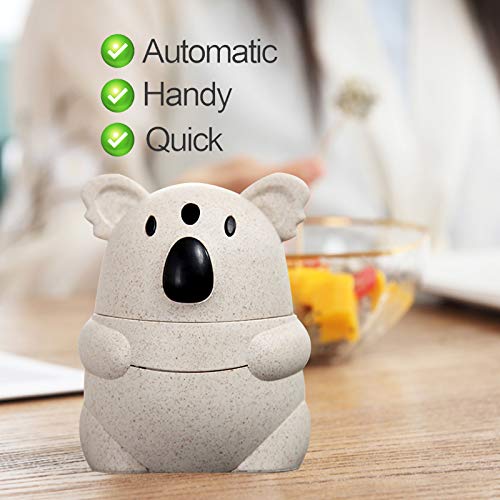 image for VIVP Cute Koala Design Toothpick Holder Dispenser - Decorative Toothpi
