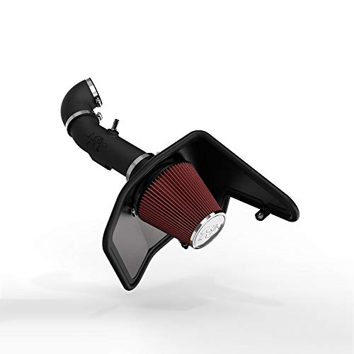 K&N Cold Air Intake Kit: High Performance, Guaranteed to Increase Horsepower: Fits 2011-2015 Chevy Camaro, 3.6L V6,63-3078