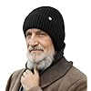 Generisch Gorros Hombres Hombres Gorro de Punto Mujeres Earflap Gorro de Invierno Caballeros Hombres Gorro de Lana Gorro Cálido con Orejeras Gorro de Invierno Mujer con Protección para las Orejas