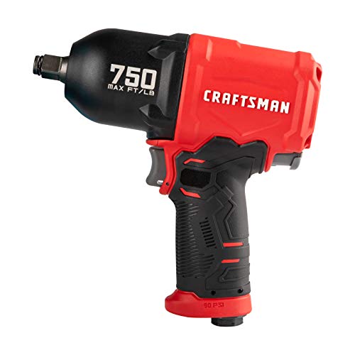 CRAFTSMAN CMXPTSG1003NB Air Impact Wrench, Red and Black