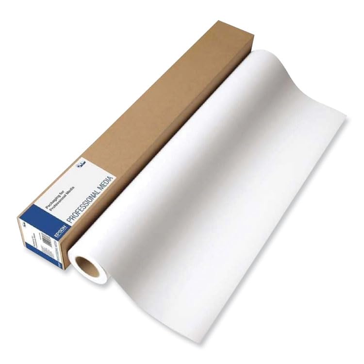 Epson S045113 Semi-mat Blanc papier jet d'encre - Papiers jet d'encre (Impression à jet d'encre, Semi-mat, Blanc, 240 g/m², 30,48 m, 91,4 cm)