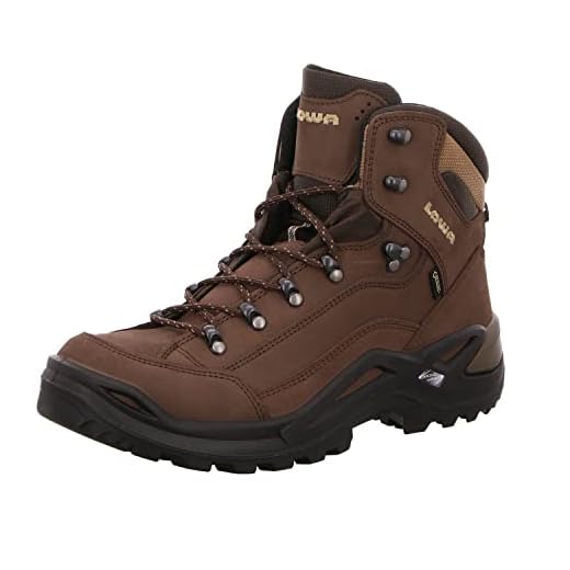 Lowa Herren Renegade Gtx Mid Wanderstiefel, Braun (Espresso/Braun), 44.5 EU