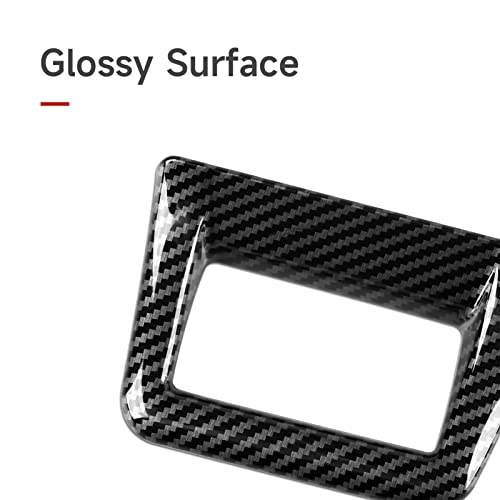 Image of Headlight Control Switch Cover Decals for Honda Civic 2022 2023 2024 2025 2026 11th Gen Accessories ABS Carbon Fiber Interior Stickers