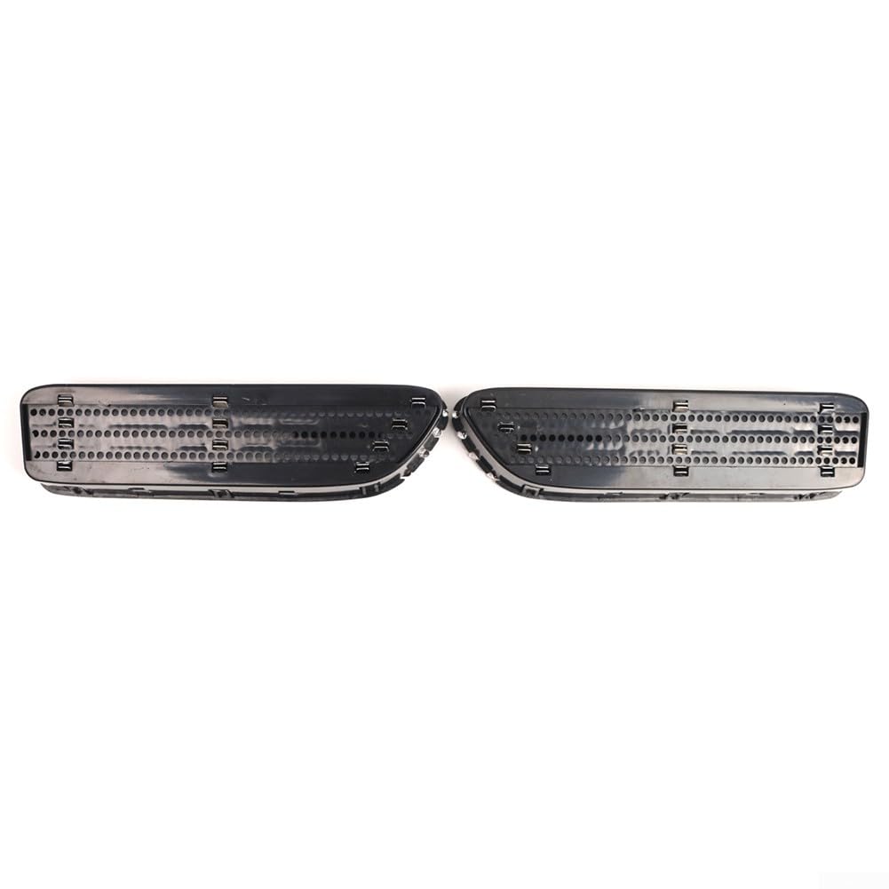 2 rejillas laterales de ventilación para guardabarros de coche, para BMW E46 para M3 2001-2006, 27,7 x 7,5 x 3,2 cm