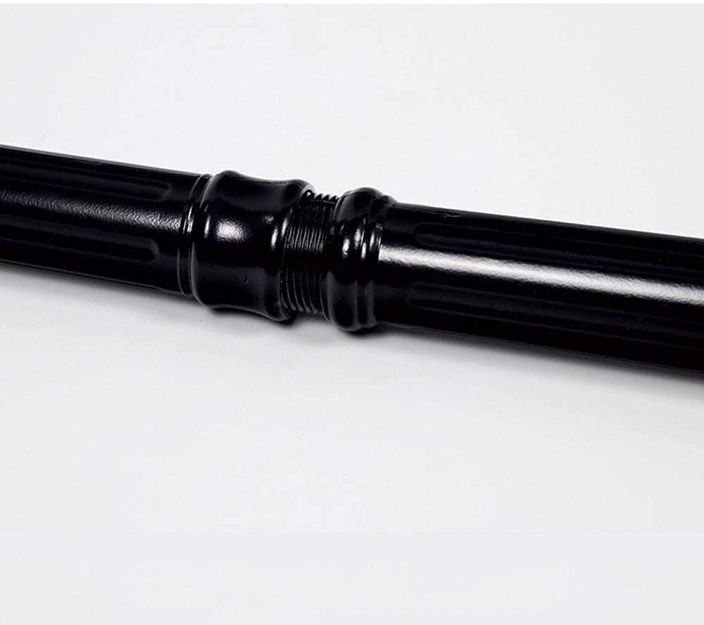 Lampadaire d'extérieur, 170 cm (66,9 po), 3 têtes, en Aluminium, pour allée, Jardin, Porche ou extérieur. Lanterne en Verre.,Black-252CM99.2in