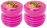 Starmark 2 Pack of Everylasting Treat Groovy Ball Dog Toys, Small, Made in The USA