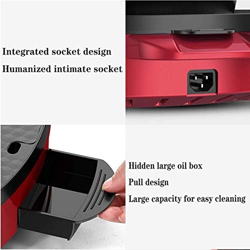 Removable Hot Pot with Grill,Smokeless Korean Barbecue Hotpot with Grill Combo Pan Non-Stick Shabu Shabu, For Food Party,Splitpot (Splitpot)