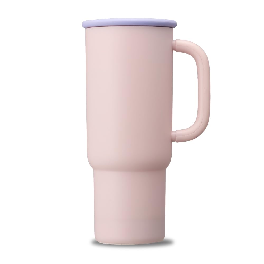 【サーモカラー加湿器】 ドウシシャ 加湿器 小型 卓上 超音波式 カンタン給水 コードレス充電式 USB 700ml Korobaan KWA-055B ピンク