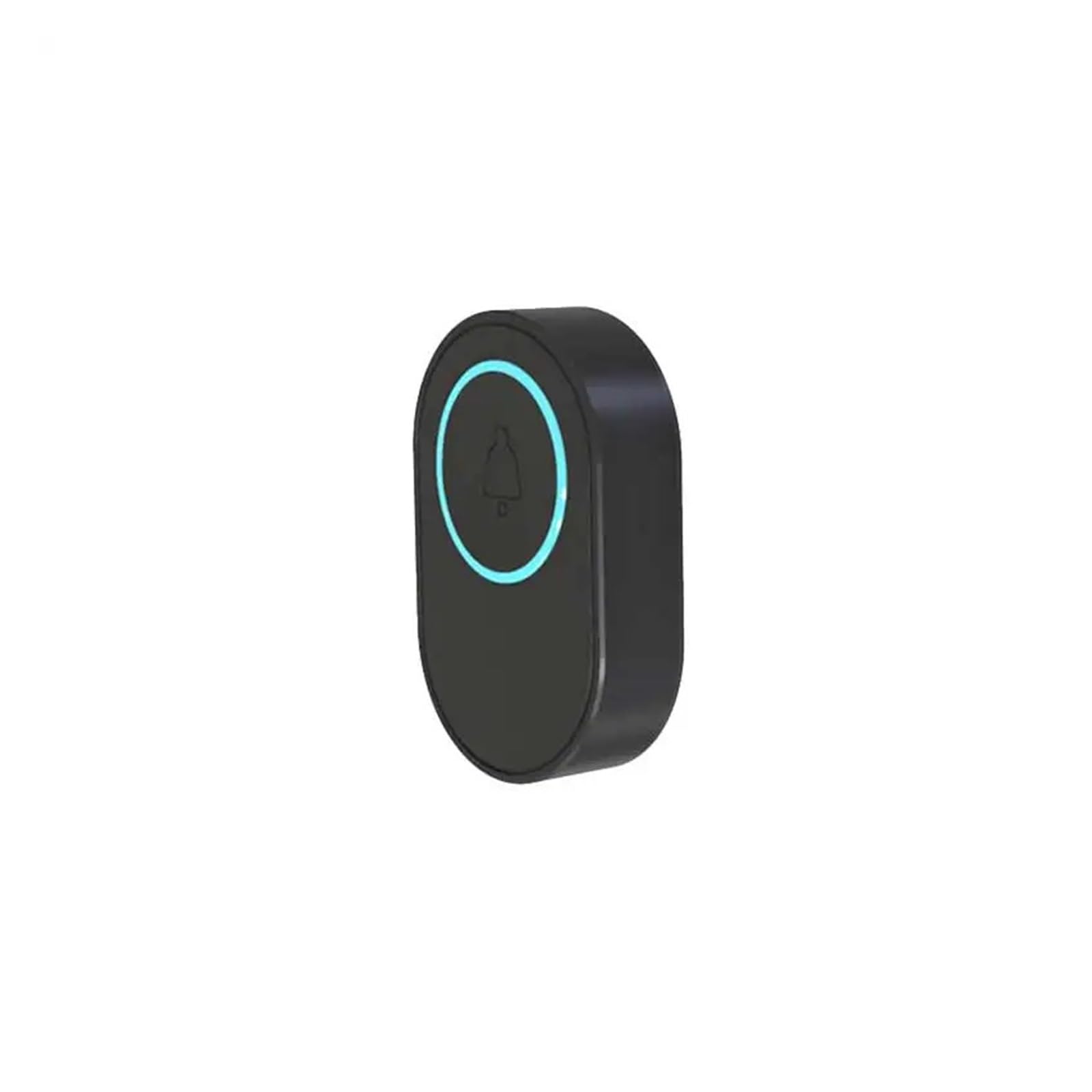 Bouton de sonnette 433 MHz sans fil avec vision nocturne LED et émetteur fluorescent blanc