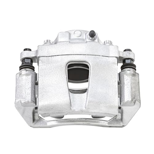 Image of Detroit Axle - Front 2pc Brake Calipers for Hyundai Kona Electric Sonata, 2 Disc Brake Calipers w /Bracket Replacement