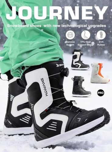 SkyPath Adjustable Stiffness Snowboard Boots