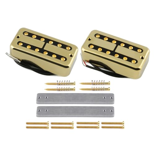 Micro Humbucker FLEOR Alnico Type Filtertron Or Manche Chevalet Haute Qualité