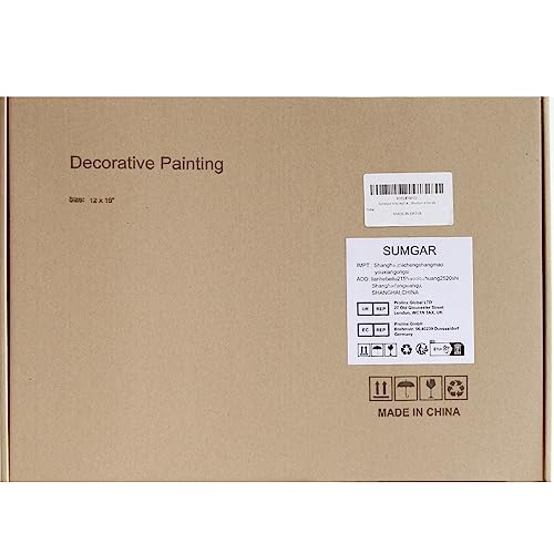 SUMGAR Quadro decorativo da parete con fiori rosa