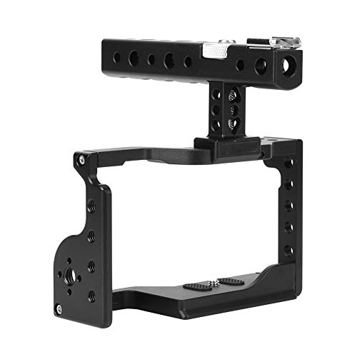 Image of Aluminium Alloy Camera CAGE KIT with Handle CNC Machining and ANODIZATION for Sony A6600 MIRRORLESS Camera