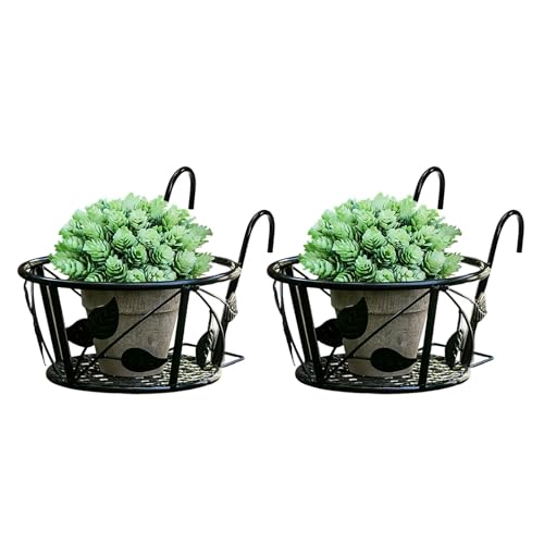 Jardinière en métal et support de fleurs multifonctionnel - 2
