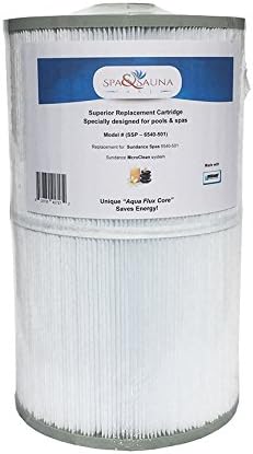 Spa & Sauna Parts Compatible Replacement Filter Cartridge for Sundance 6540-501 Microclean 75sq ft. Unicel C-8380 Pleatco PSD85-2002 Filbur FC-2810