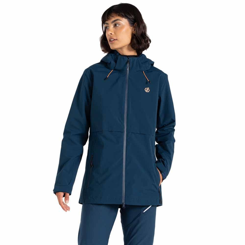 Dare 2b Women's Switch Up II Waterproof Jacket with ARED Technology and Detachable Hood, Stretchable, Breathable & Water Repellent - Perfect for Outdoors, Hiking, Walking & Camping