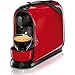 Tchibo Cafissimo Pure Kaffeemaschine Kapselmaschine für Caffè Crema, Espresso und Kaffee, Rot