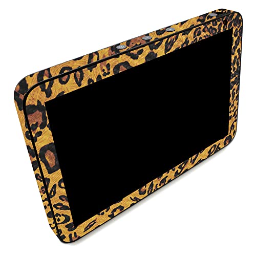 Image of MightySkins Carbon Fiber Skin Compatible with Amazon Echo Show 8 (Gen 2) - Cheetah Girl | Protective, Durable Textured Carbon Fiber Finish | Easy to Apply | Made in The USA