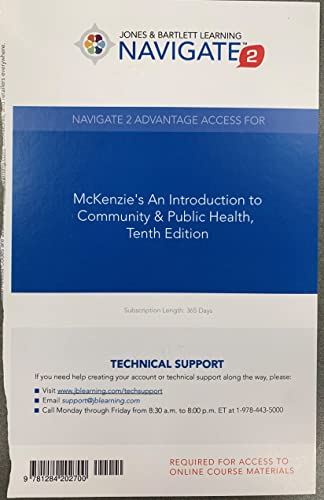 Navigate 2 Advantage Access for McKenzie's An to Community & Public Health, 10th Edition