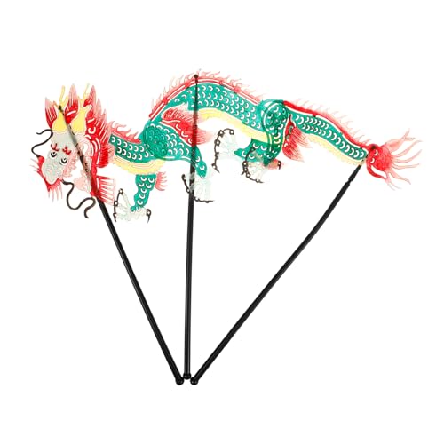 Gogogmee DIY Dragon Marionette Puppet Traditional Chinese Shadow Plaything Lightweight Boys and Girls Toy Random Style