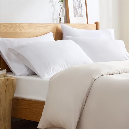 Bedsure 4-Pack Pillowcases 57% Off - Soft Microfiber, Envelope Closure - Image 3