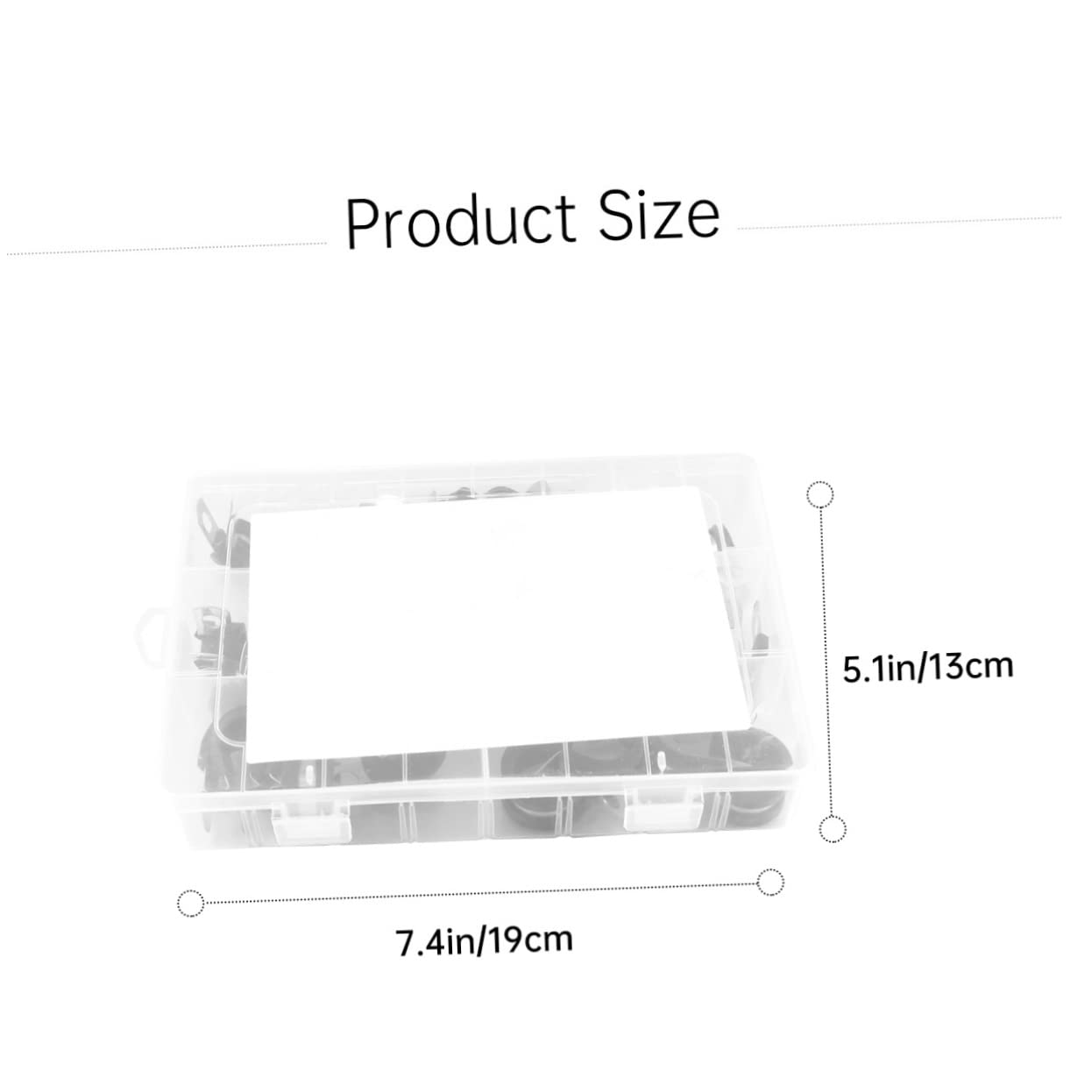 VILLCASE 42Pcs Stainless Steel Cable Clamps Assortment Kit with Rubber Cushion Style Pipe Clamps for Tubes Wires and Hoses for Automotive and Home Use