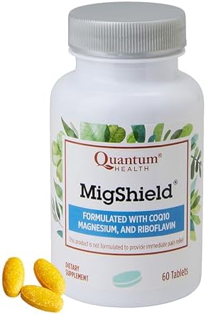 Quantum Health MigShield Magnesium Supplement Riboflavin CoQ10, 6...