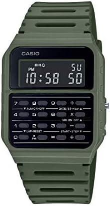 Casio Men's Vintage CA53W-1 Calculator Watch